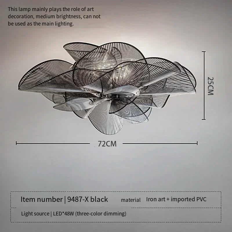 Italian designer ceiling lamp