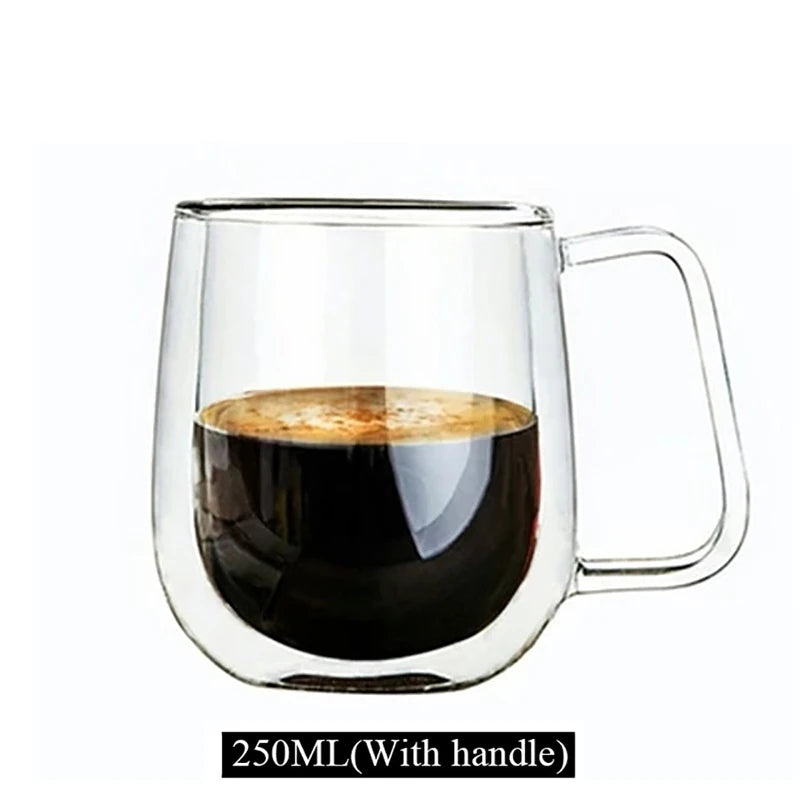 Double Wall Glass Mug