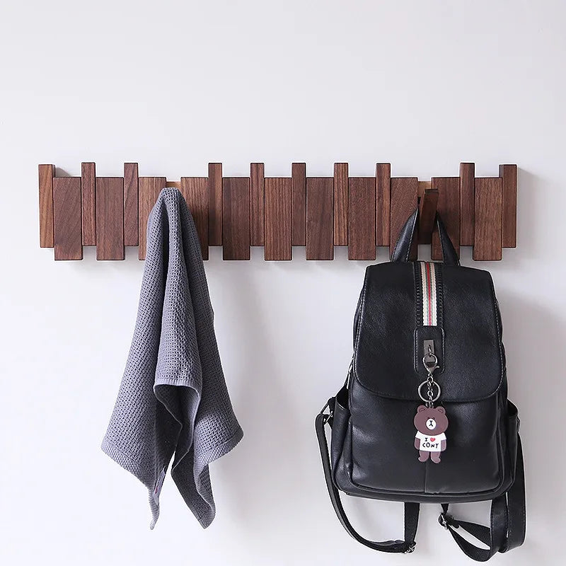 Wall Mounted Piano Key Coat Rack