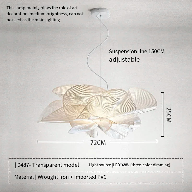 Italian designer ceiling lamp