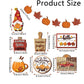 Autumn Wooden Centerpiece