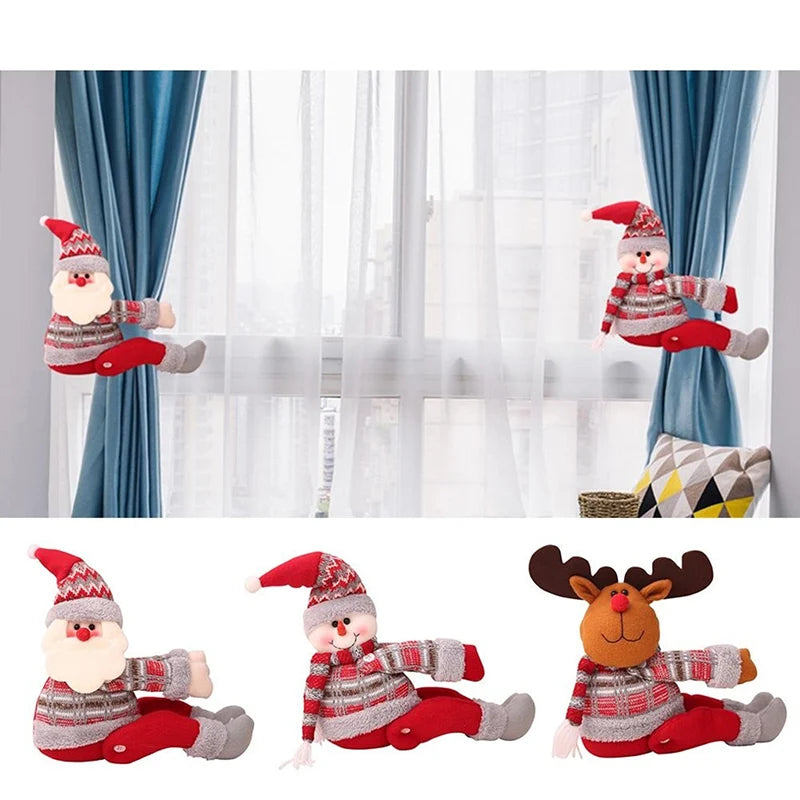 Christmas Curtain Holder