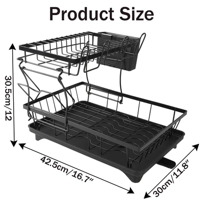 2-Tier Dish Drainer