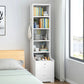 Thin Bookshelves with Lockable Drawer