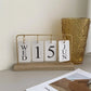 DIY Desktop Perpetual Calendar