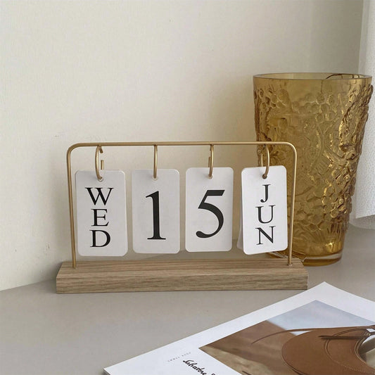 DIY Desktop Perpetual Calendar