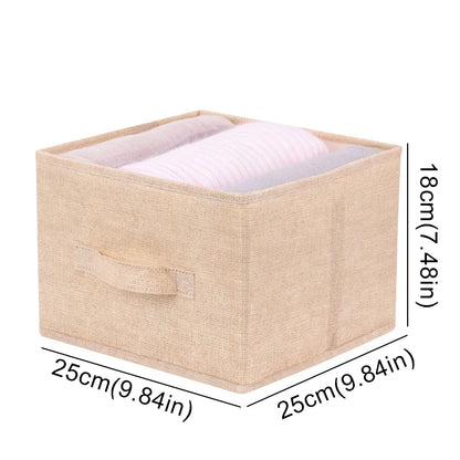 Cotton Linen Hanging Storage Drawer