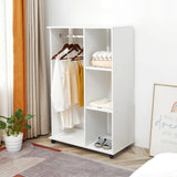 Open Wardrobe on Wheels