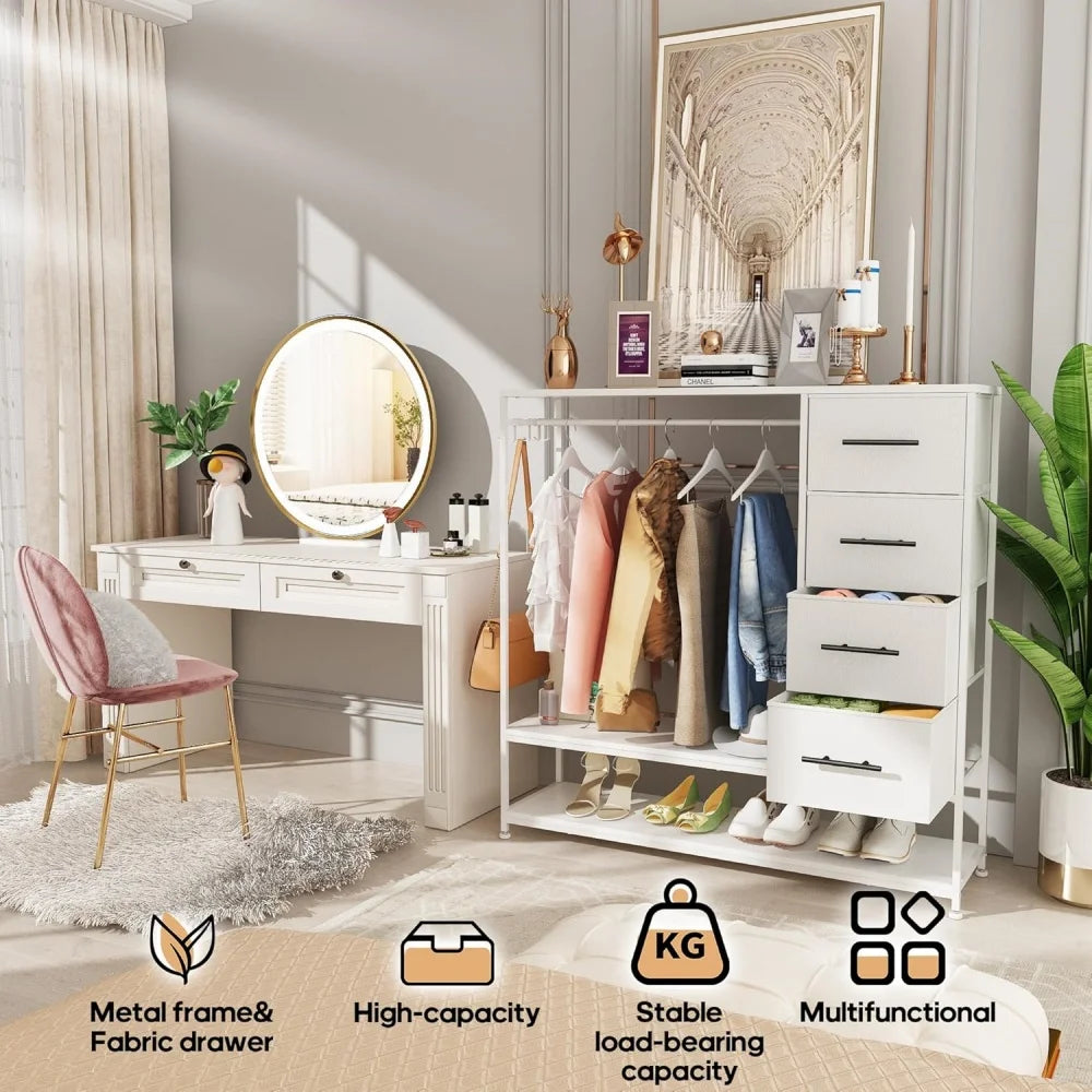 Open Wardrobe for Bedroom