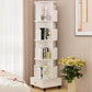 4-layer Corner Rotating Bookshelf