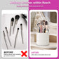 360 Rotating Cosmetics Makeup Brush Organiser