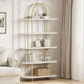 5 Tier Bookcase Arched Display Rack