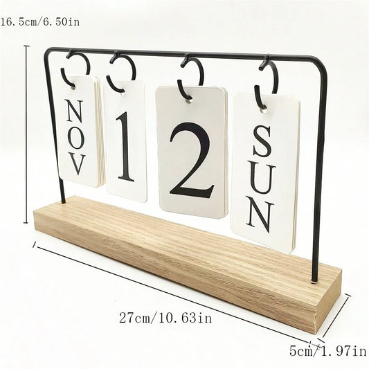 DIY Desktop Perpetual Calendar
