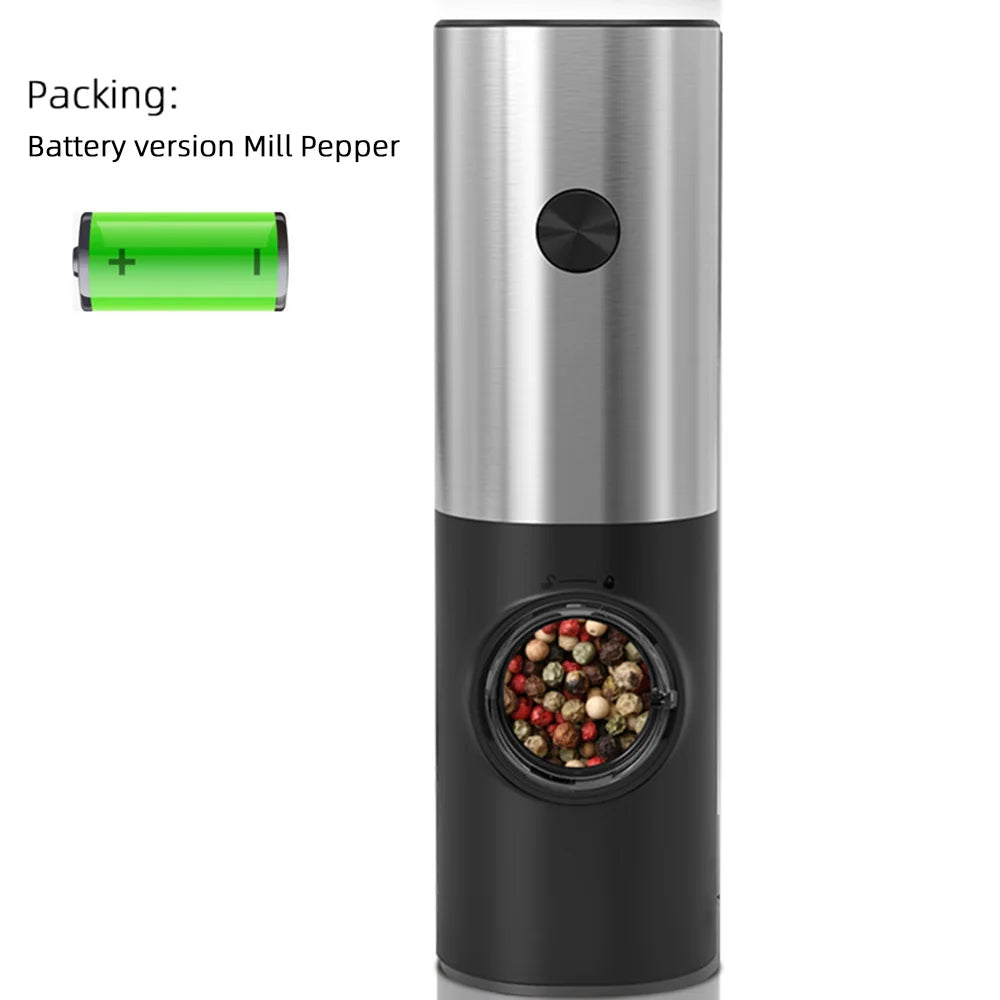 Rechargeable Salt And Pepper Set