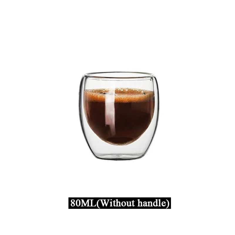 Double Wall Glass Mug