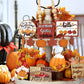 Autumn Wooden Centerpiece