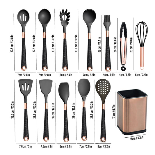 Silicone Cooking Utensils Set