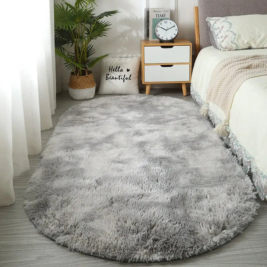 Oval Plush Rug