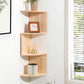 2/4/5-Layers Corner Floating Shelf