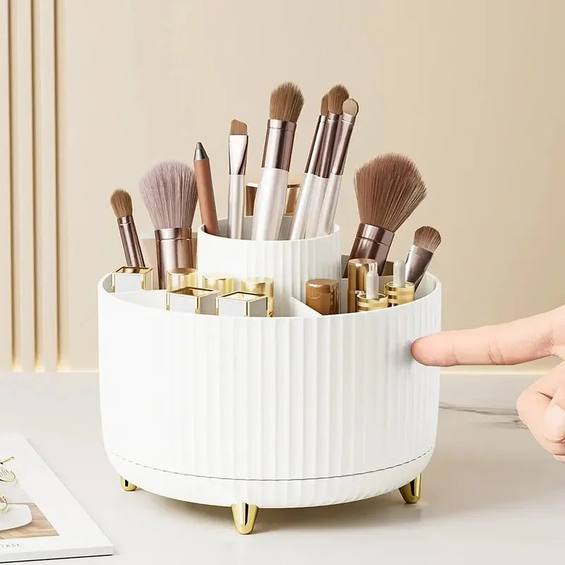 Rotating Makeup Brush Organiser