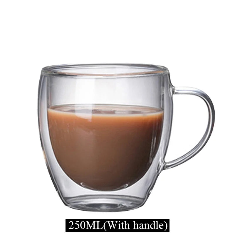 Double Wall Glass Mug