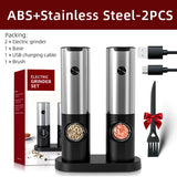 Rechargeable Salt And Pepper Set