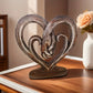 Heart Holding Hands Art Sculpture