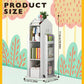 360-Degree Rotating Bookshelf Castle