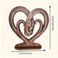 Heart Holding Hands Art Sculpture