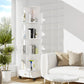4-layer Corner Rotating Bookshelf