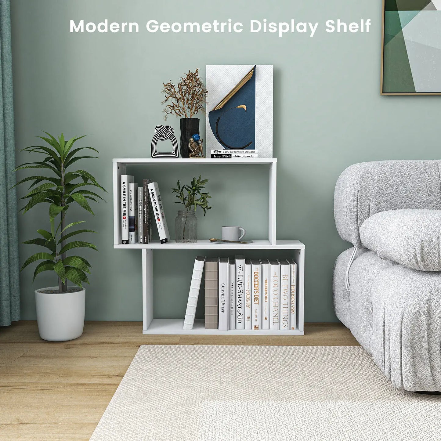 2-Tier Cube Storage Display