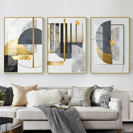 Abstract Geometric Canvas Print