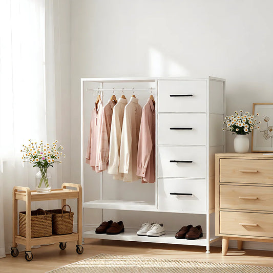 Open Wardrobe for Bedroom
