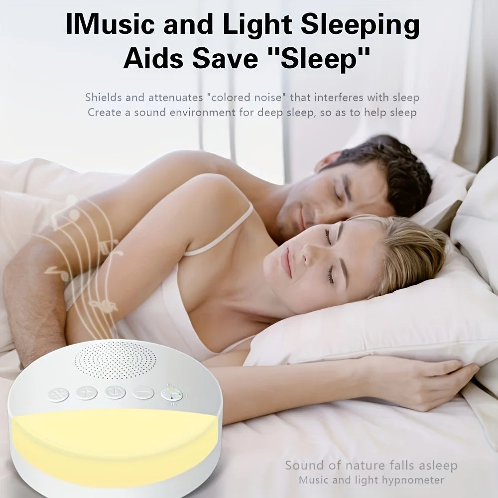 Rechargeable White Noise Machine with Night Light