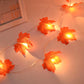 3M 20 LED Maple Leaf Garland