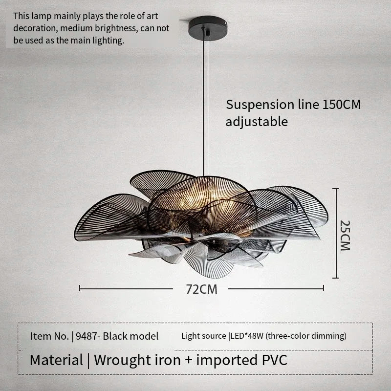 Italian designer ceiling lamp