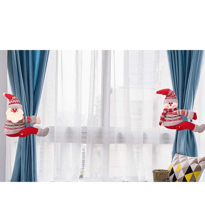 Christmas Curtain Holder