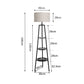 Floor Lamp with Shelves