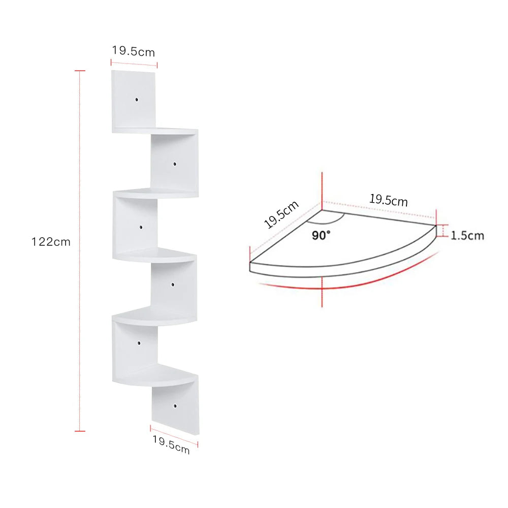 5-layer corner storage