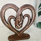 Heart Holding Hands Art Sculpture