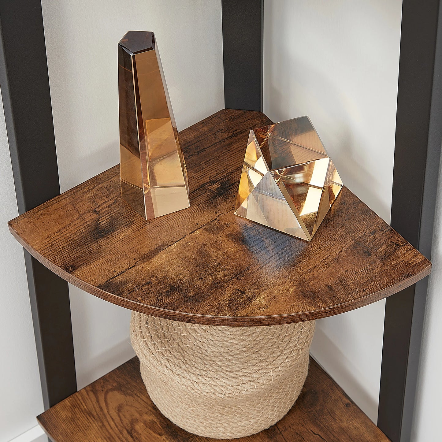 4 Tier Ladder Shelf Unit