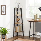 4 Tier Ladder Shelf Unit