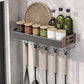 Wall-Mounted Kitchen Spice Storage Rack