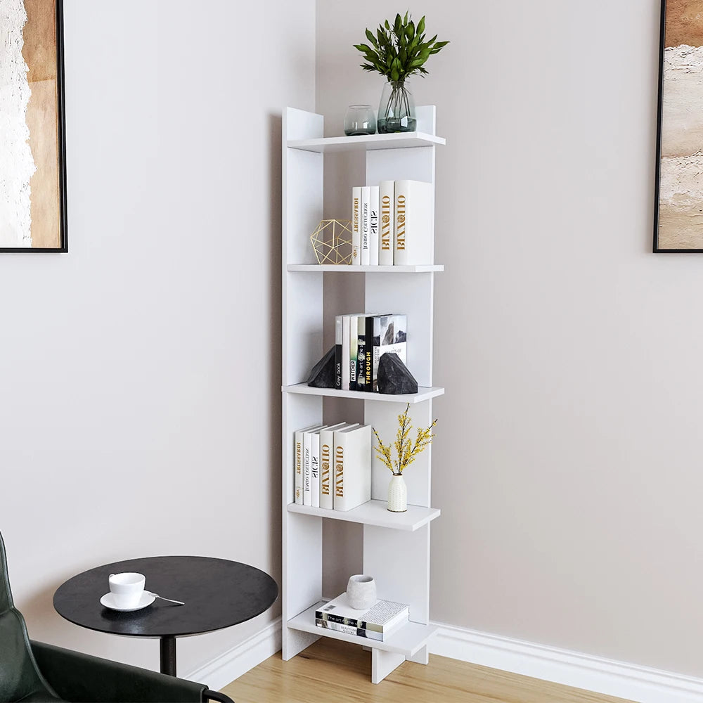 5 Tier Corner Storage Shelving Unit
