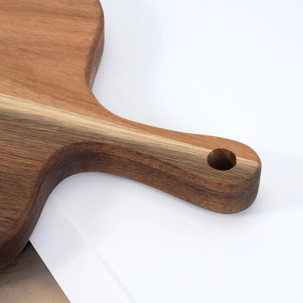 Wooden Cutting Board with Handle