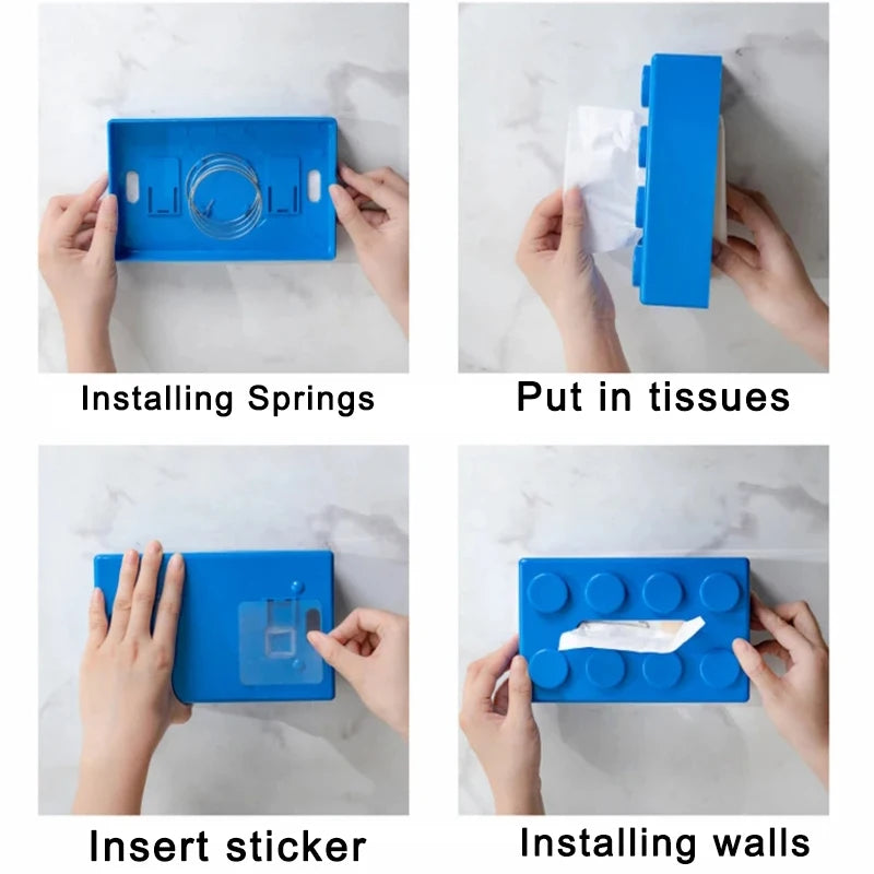 Building Blocks Tissue Box