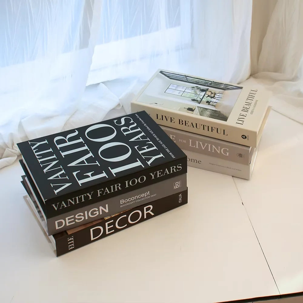 Luxury Fake Books Home Decoration