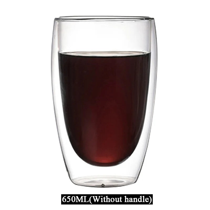 Double Wall Glass Mug