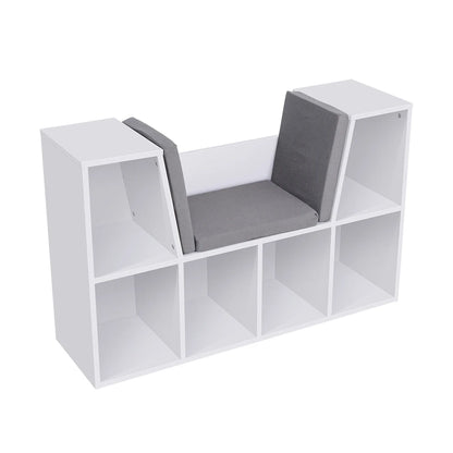 Kids Bookcase with Reading Seat