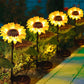 Outdoor Solar Sunflowers Garden Lights